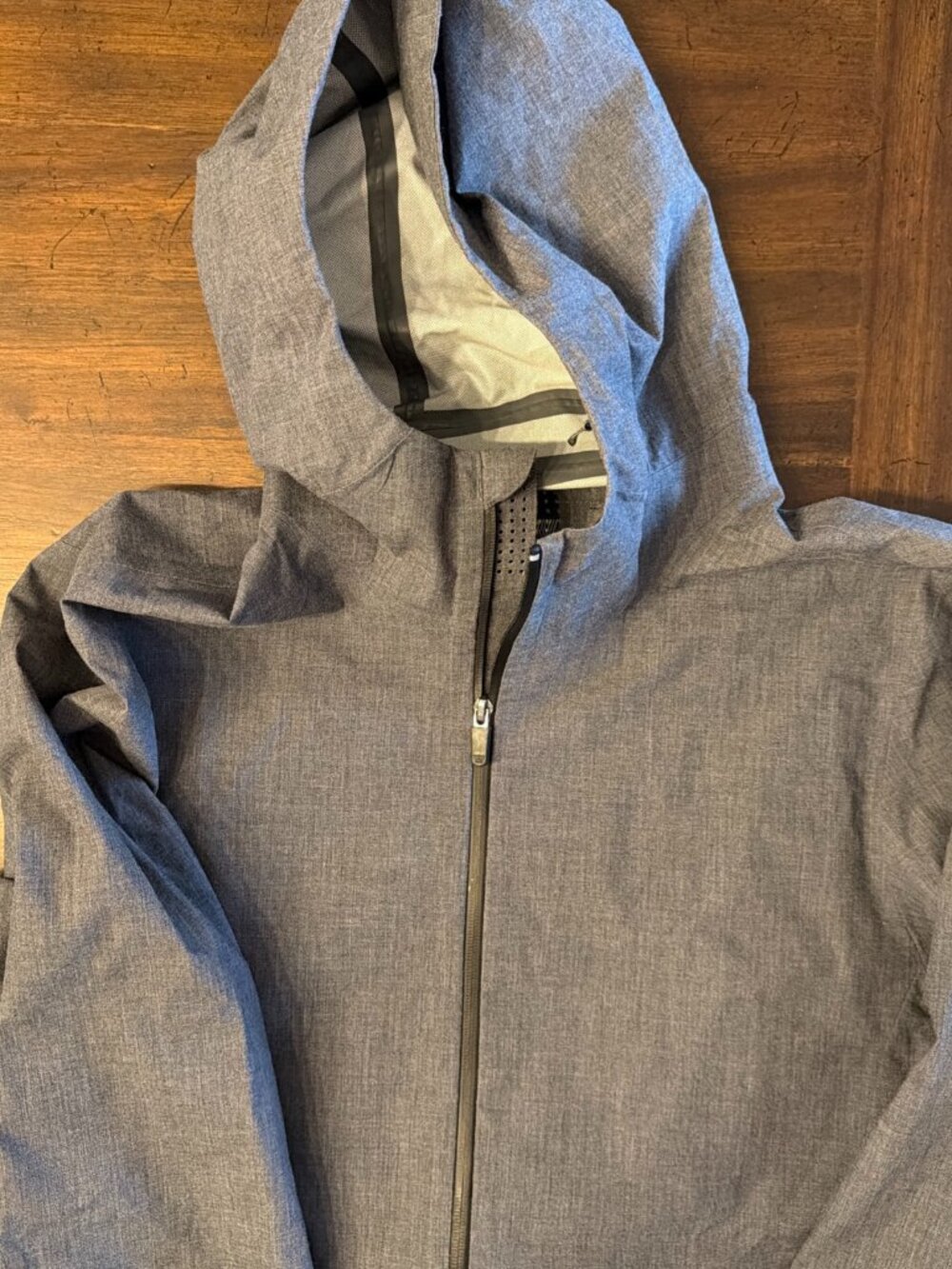 Mack Weldon Men's Stormchaser Jacket Thunder Heather Grey Size Medium